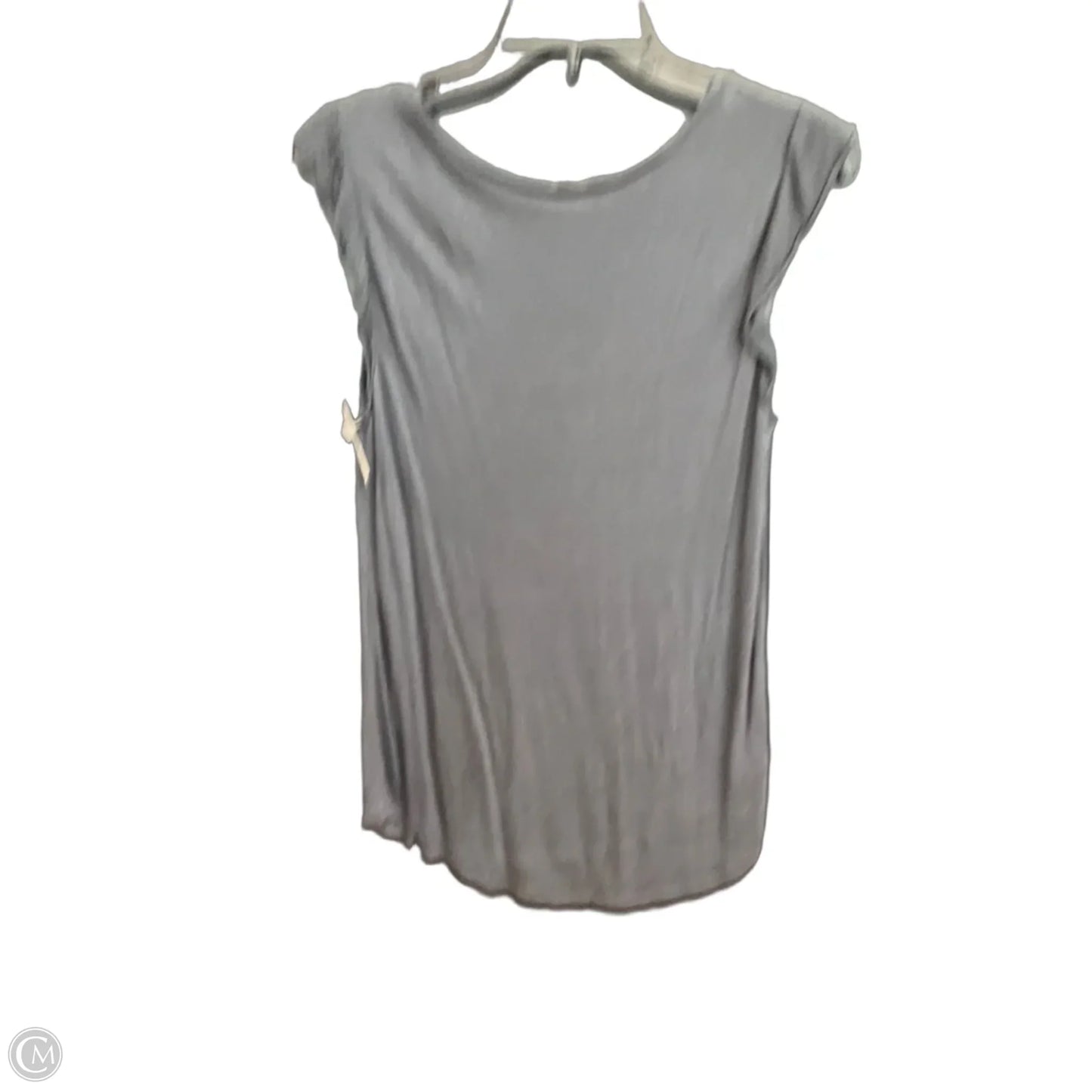 Top Sleeveless By Loft In Grey, Size: S
