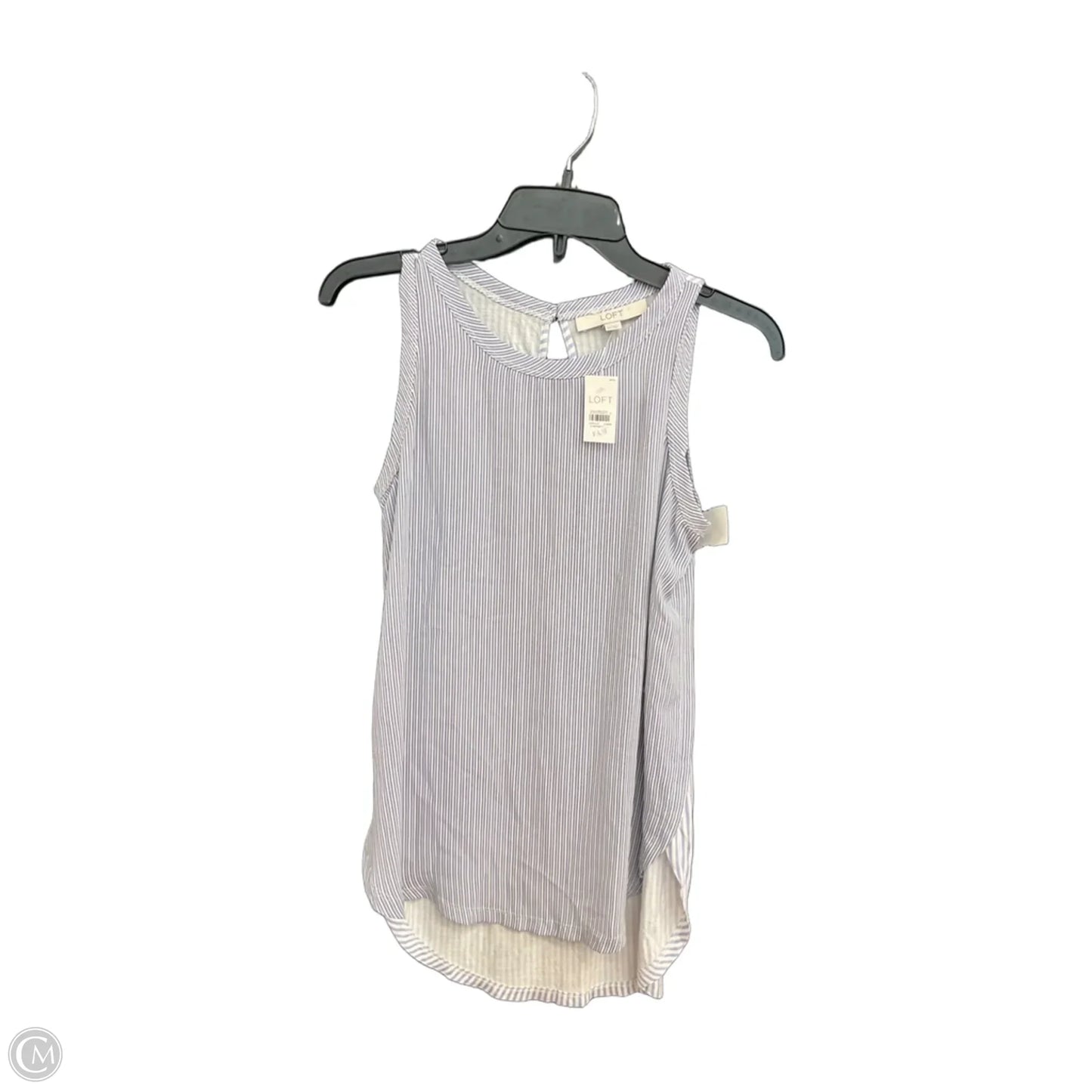 Top Sleeveless By Loft In Blue, Size: Xs