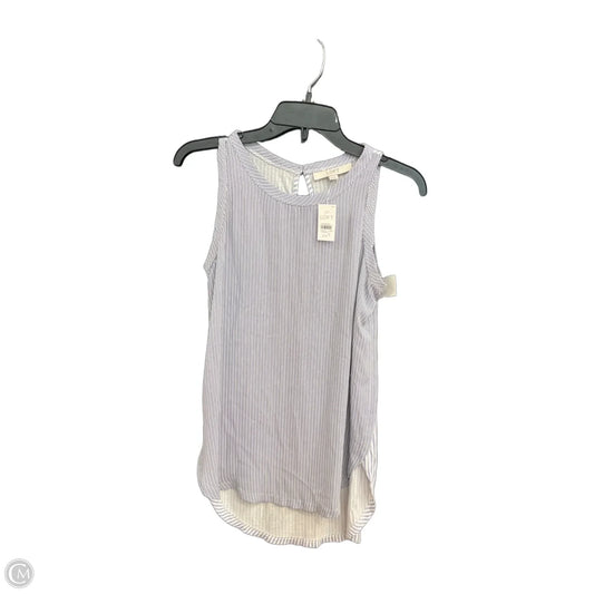 Top Sleeveless By Loft In Blue, Size: Xs