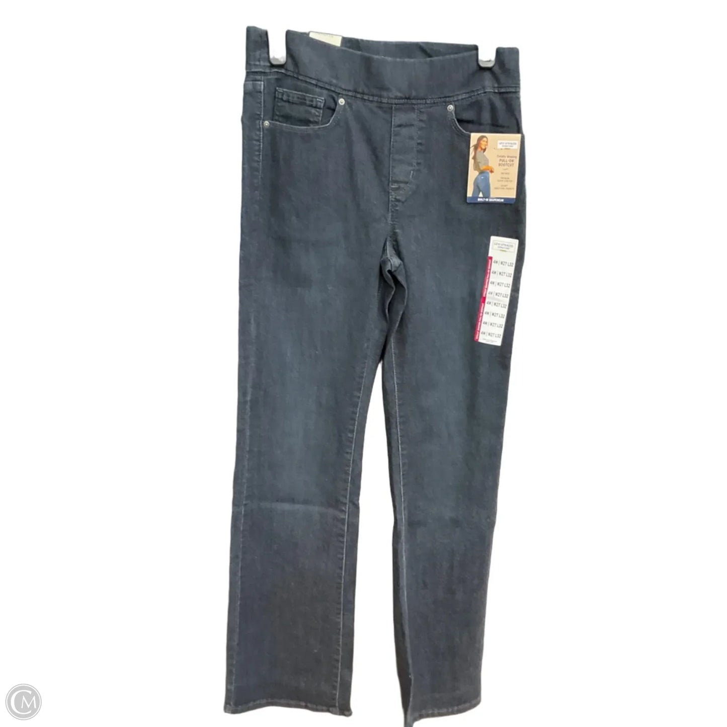 Jeans Boot Cut By Levis In Blue Denim, Size: 4