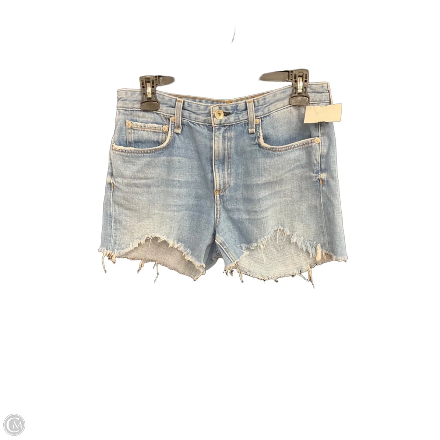 Shorts By Rag And Bone In Blue Denim, Size: 4