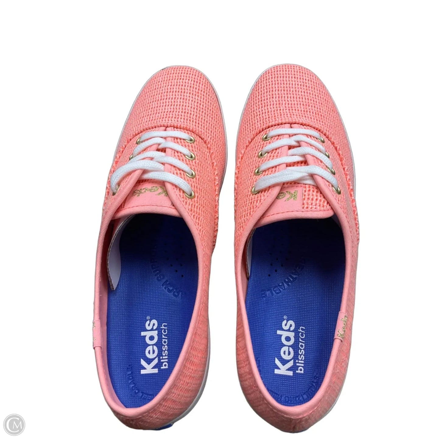 Shoes Sneakers By Keds In Peach, Size: 9