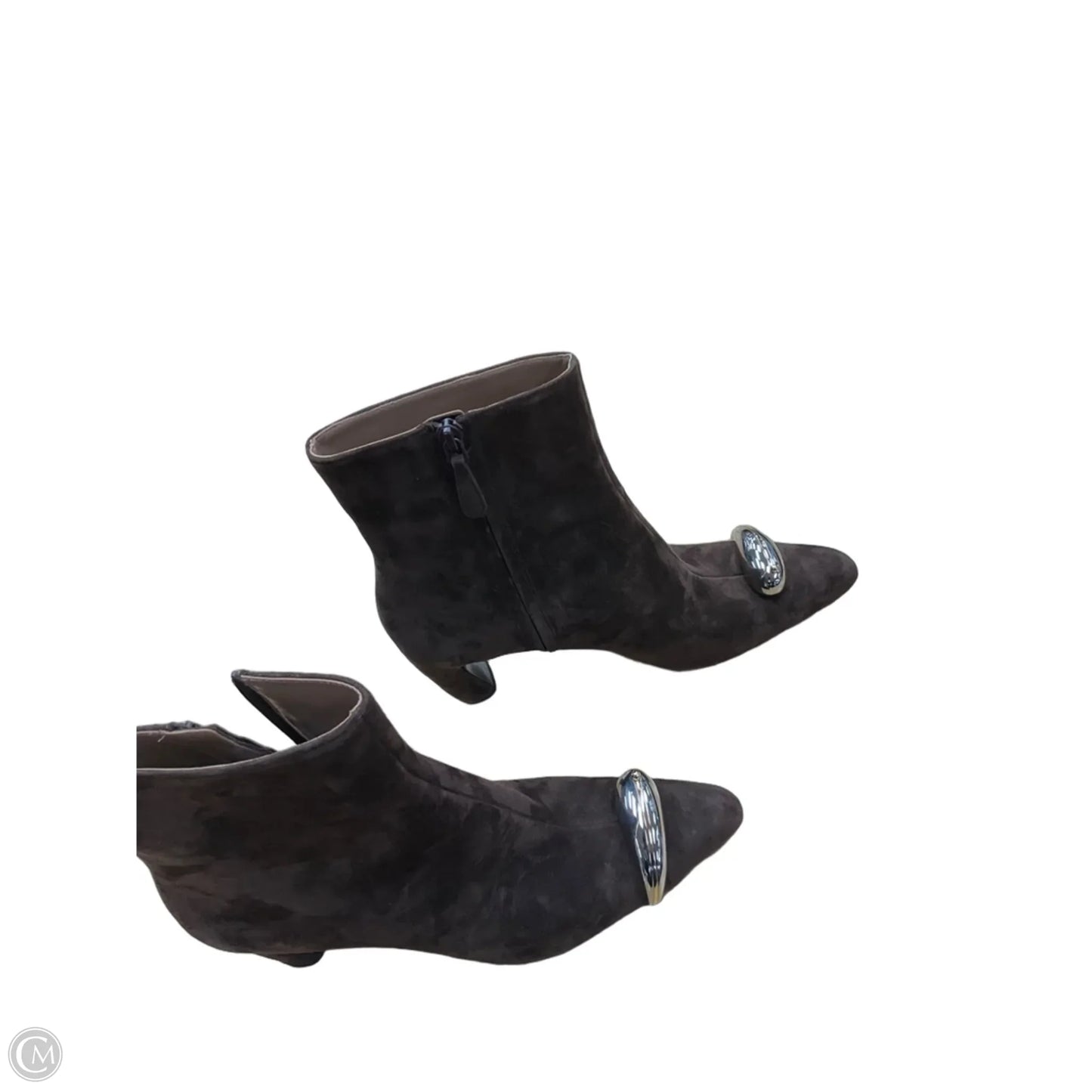 Boots Designer By Tory Burch In Brown, Size: 9