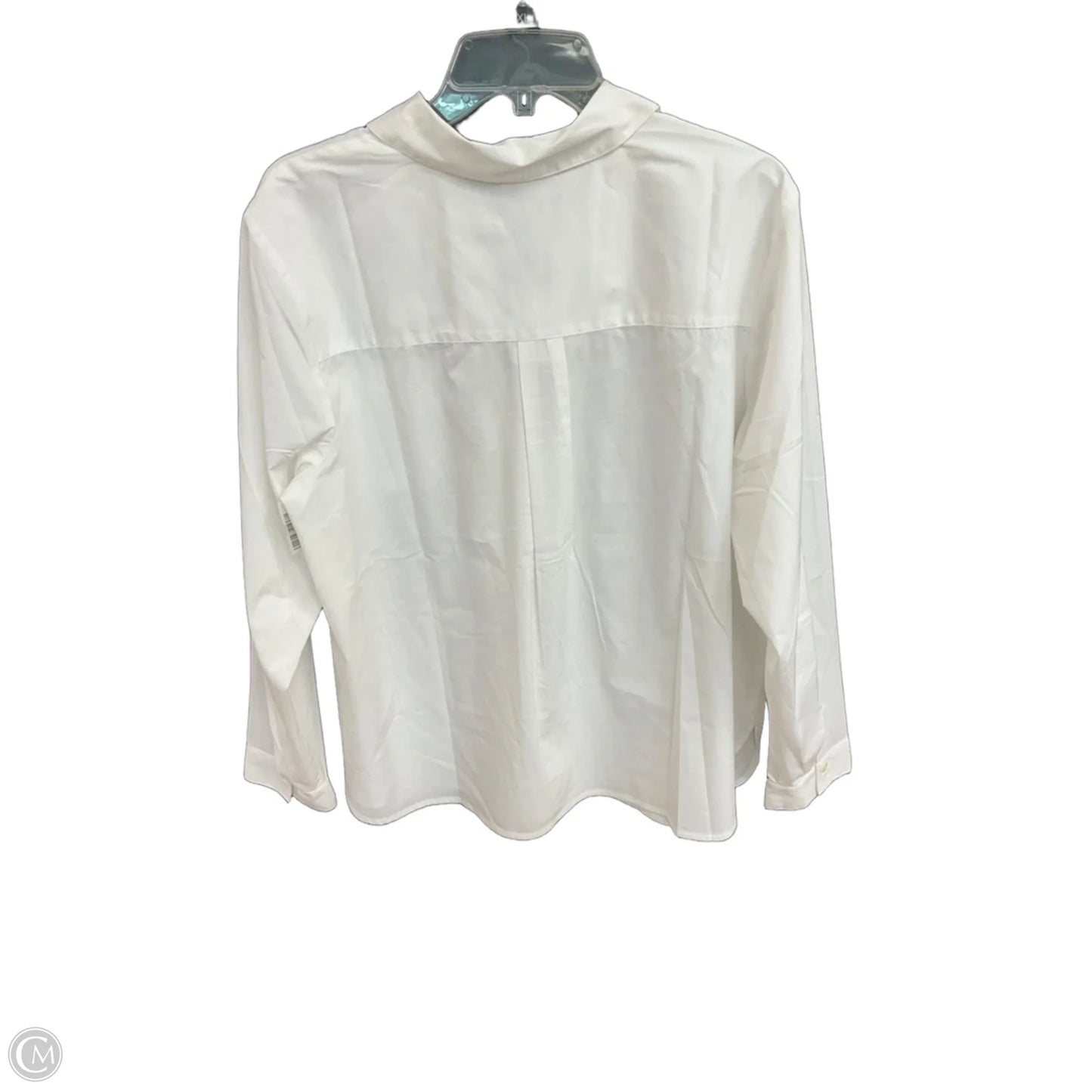 Top Long Sleeve By J. Jill In White, Size: Xl