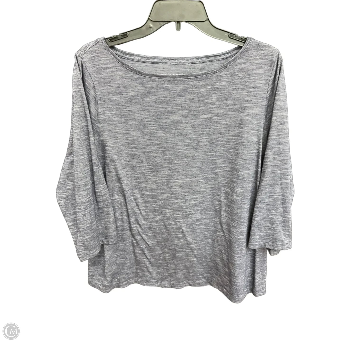 Top 3/4 Sleeve By Talbots In Navy, Size: 2x