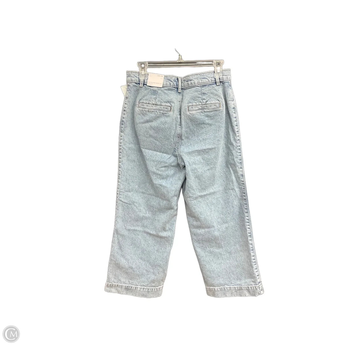 Jeans Cropped By Loft In Blue Denim, Size: 6p