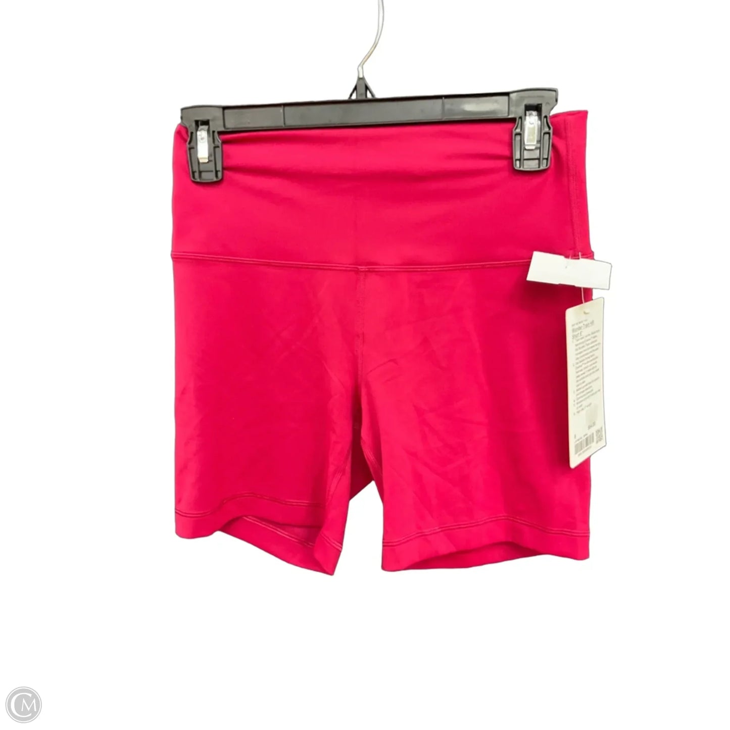 Athletic Shorts By Lululemon In Red, Size: 8