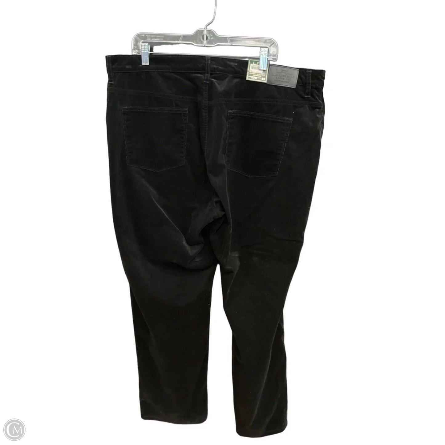 Pants Corduroy By Lauren By Ralph Lauren In Black, Size: 22