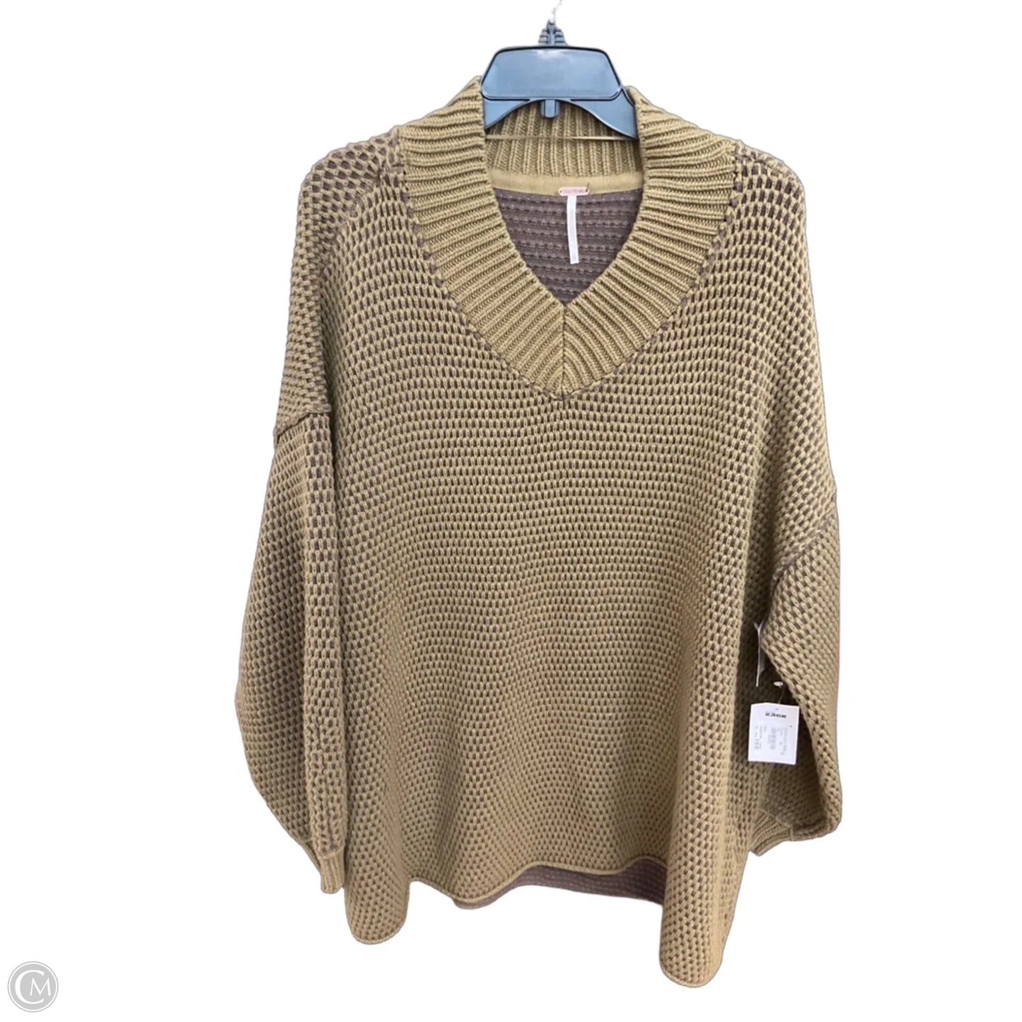 Sweater By Free People In Green, Size: L