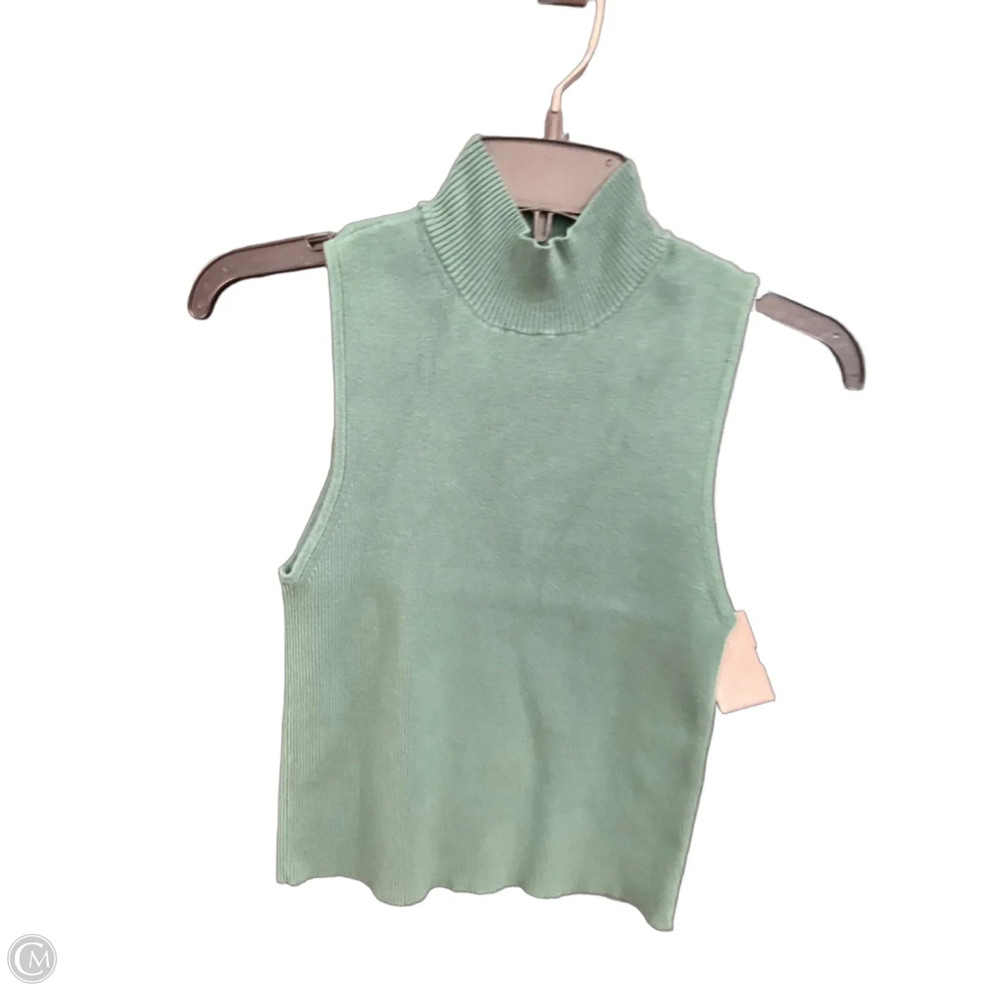 Top Sleeveless By Madewell In Green, Size: M