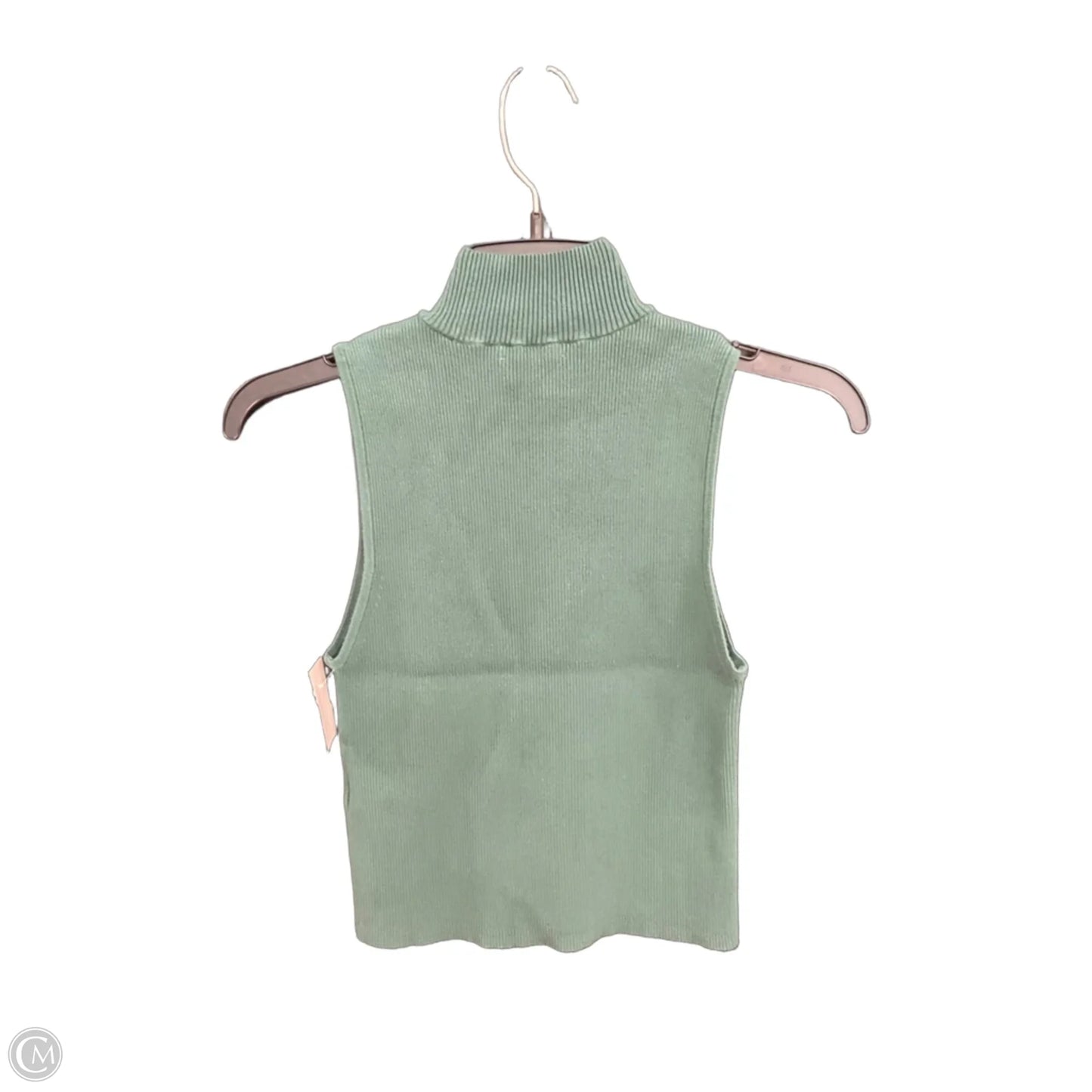 Top Sleeveless By Madewell In Green, Size: M