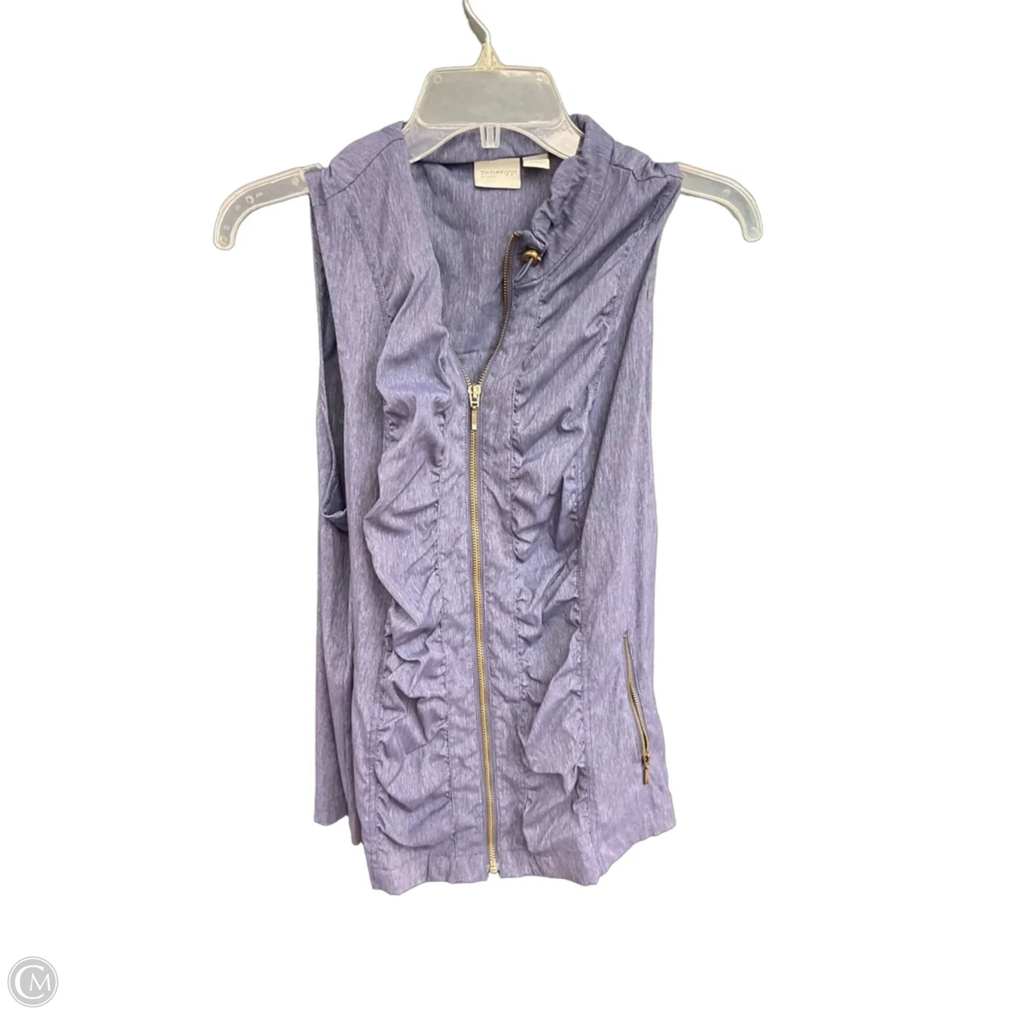 Vest Other By Chicos In Blue, Size: L
