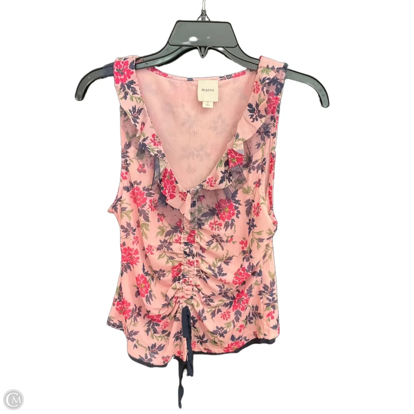 Top Sleeveless By Maeve In Pink, Size: S