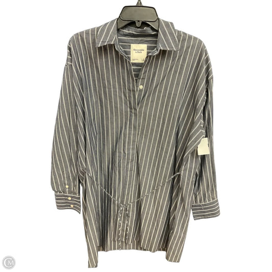 Dress Casual Short By Abercrombie And Fitch In Blue, Size: S
