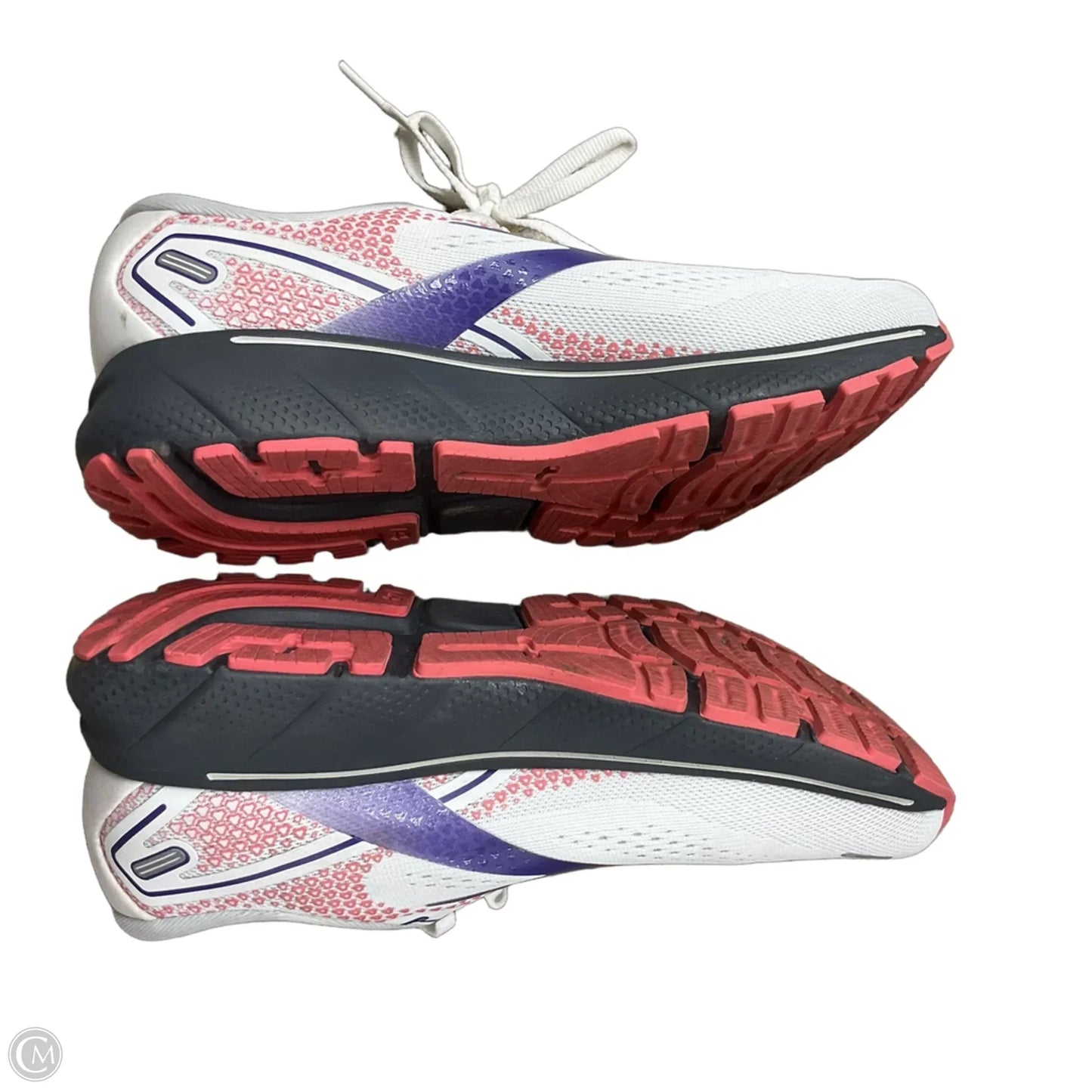 Shoes Athletic By Brooks In White, Size: 8.5