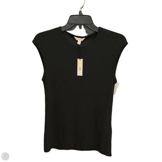 Top Sleeveless By Banana Republic In Black, Size: M