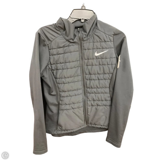 Athletic Jacket By Nike Apparel In Black, Size: S