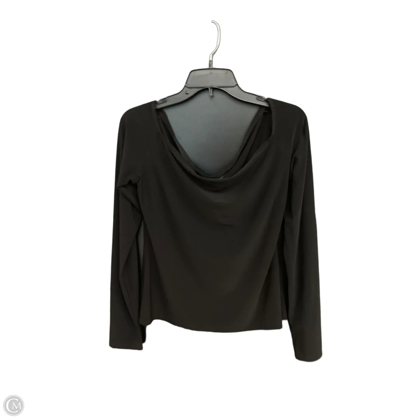 Top Long Sleeve Basic By Norma Kamali In Black, Size: Xl