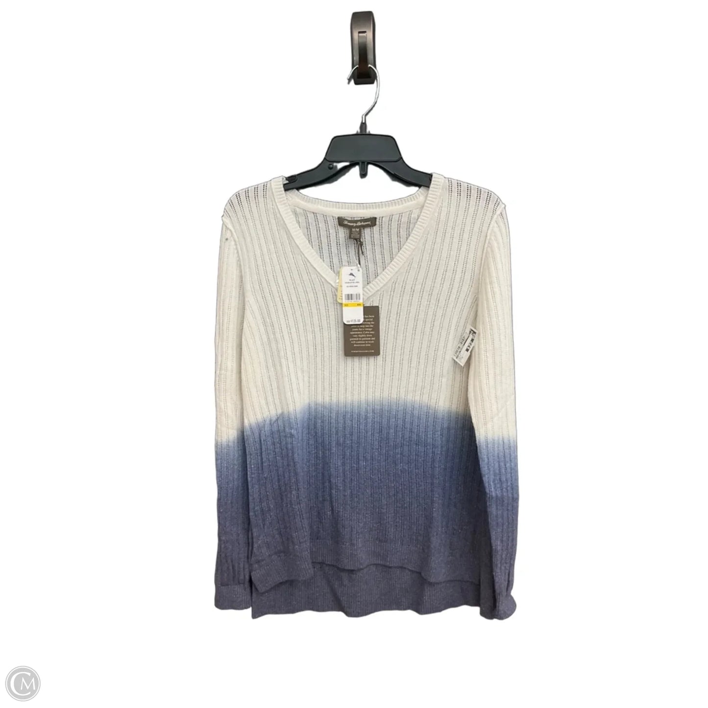 Top Long Sleeve By Tommy Bahama In White, Size: M