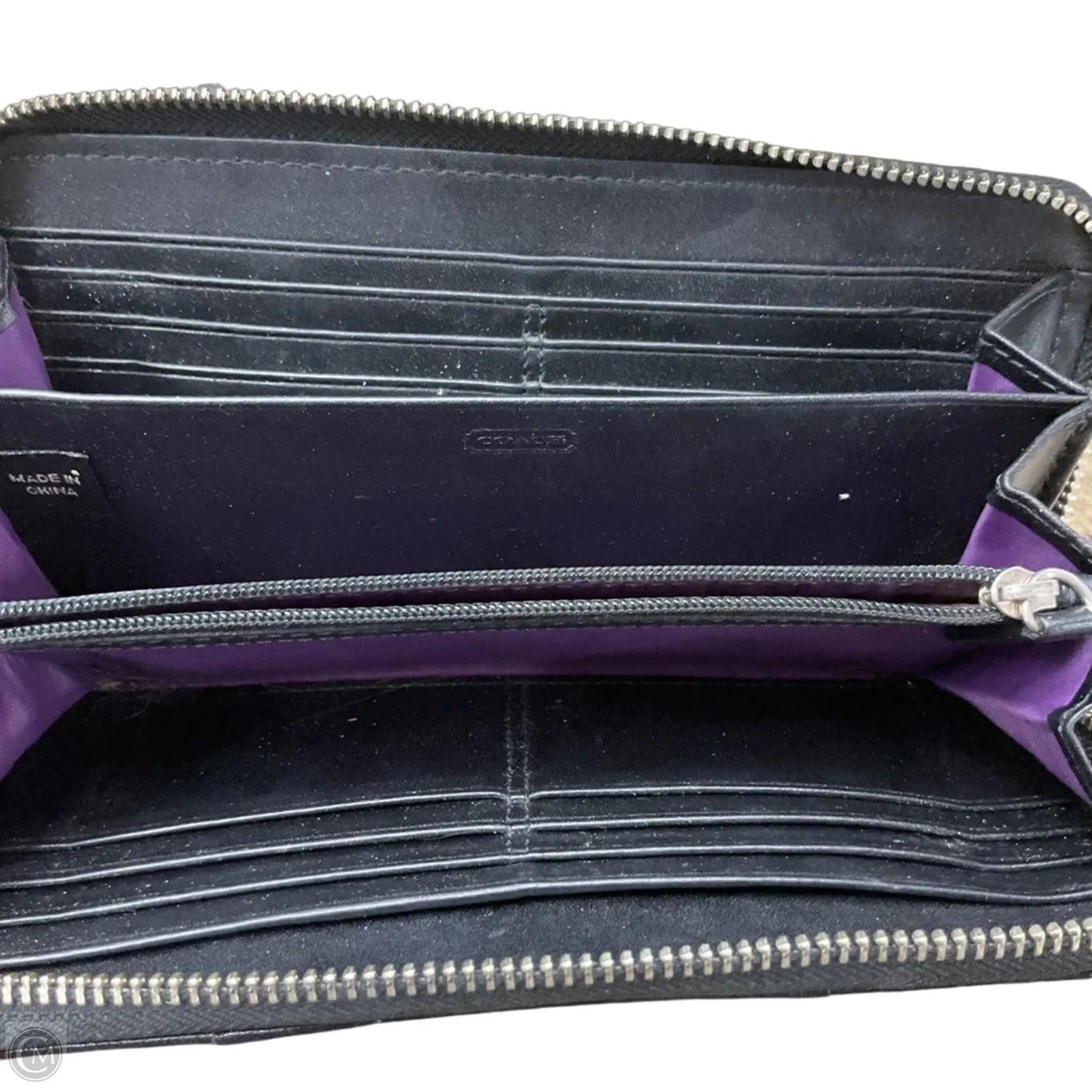 Wallet Designer By Coach, Size: Large