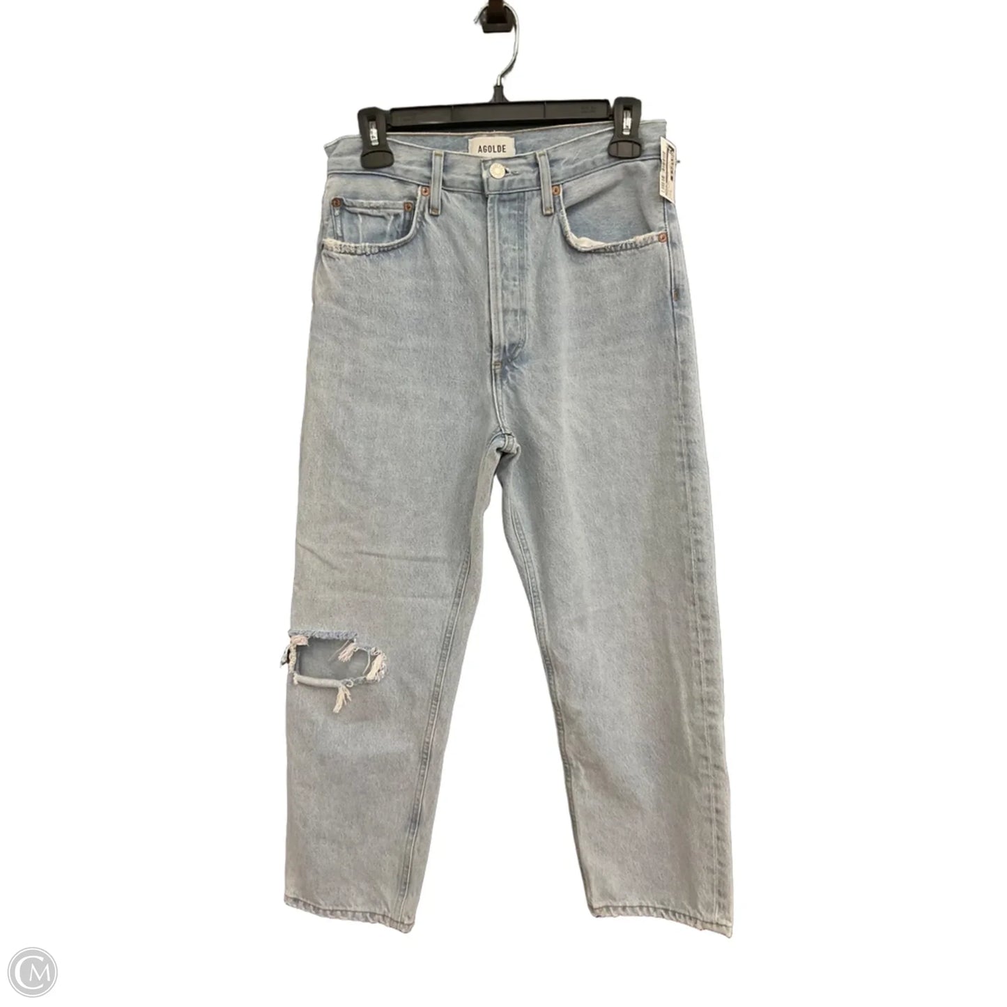 Jeans Designer By Agolde In Blue Denim, Size: 4