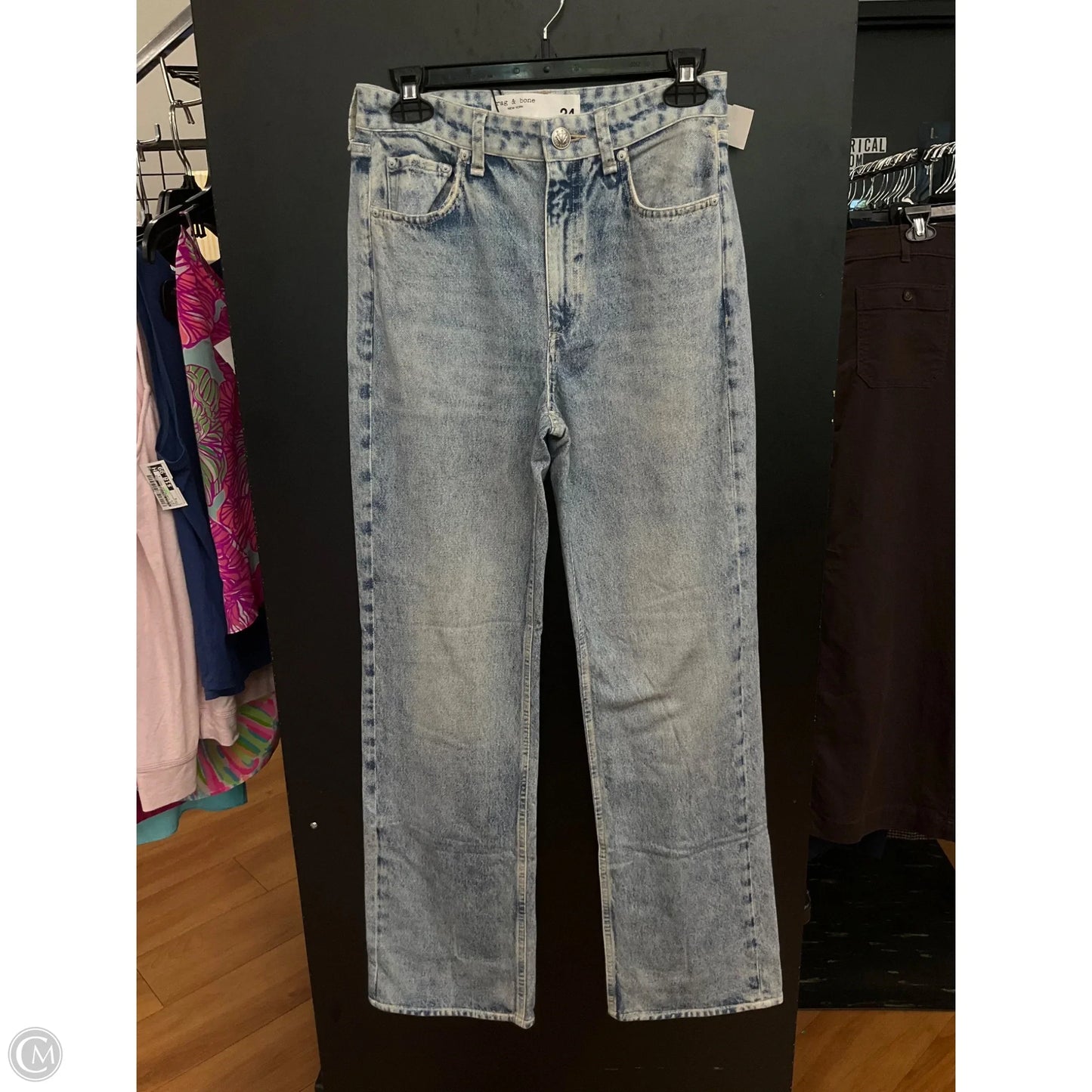 Jeans Boot Cut By Rag & Bones Jeans In Blue Denim, Size: 2
