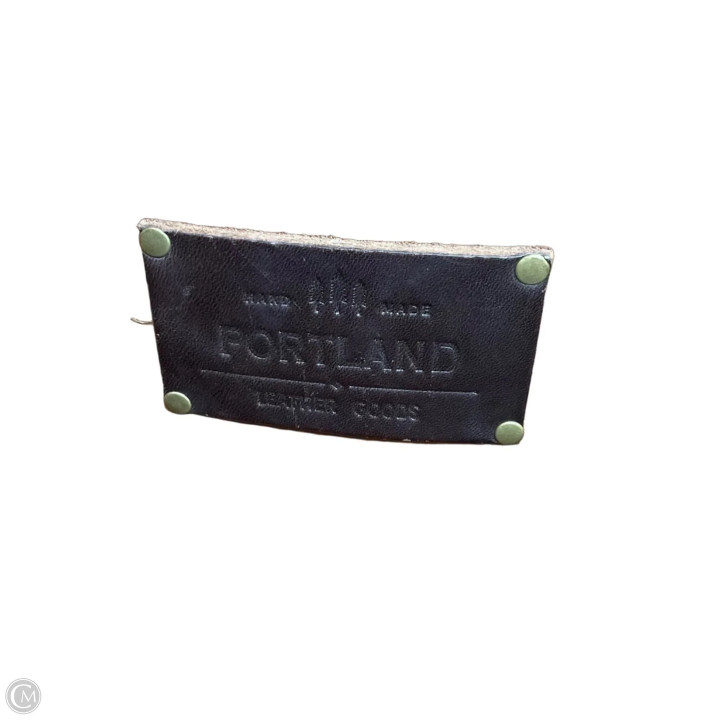 Handbag Leather By Portland Leather, Size: Large
