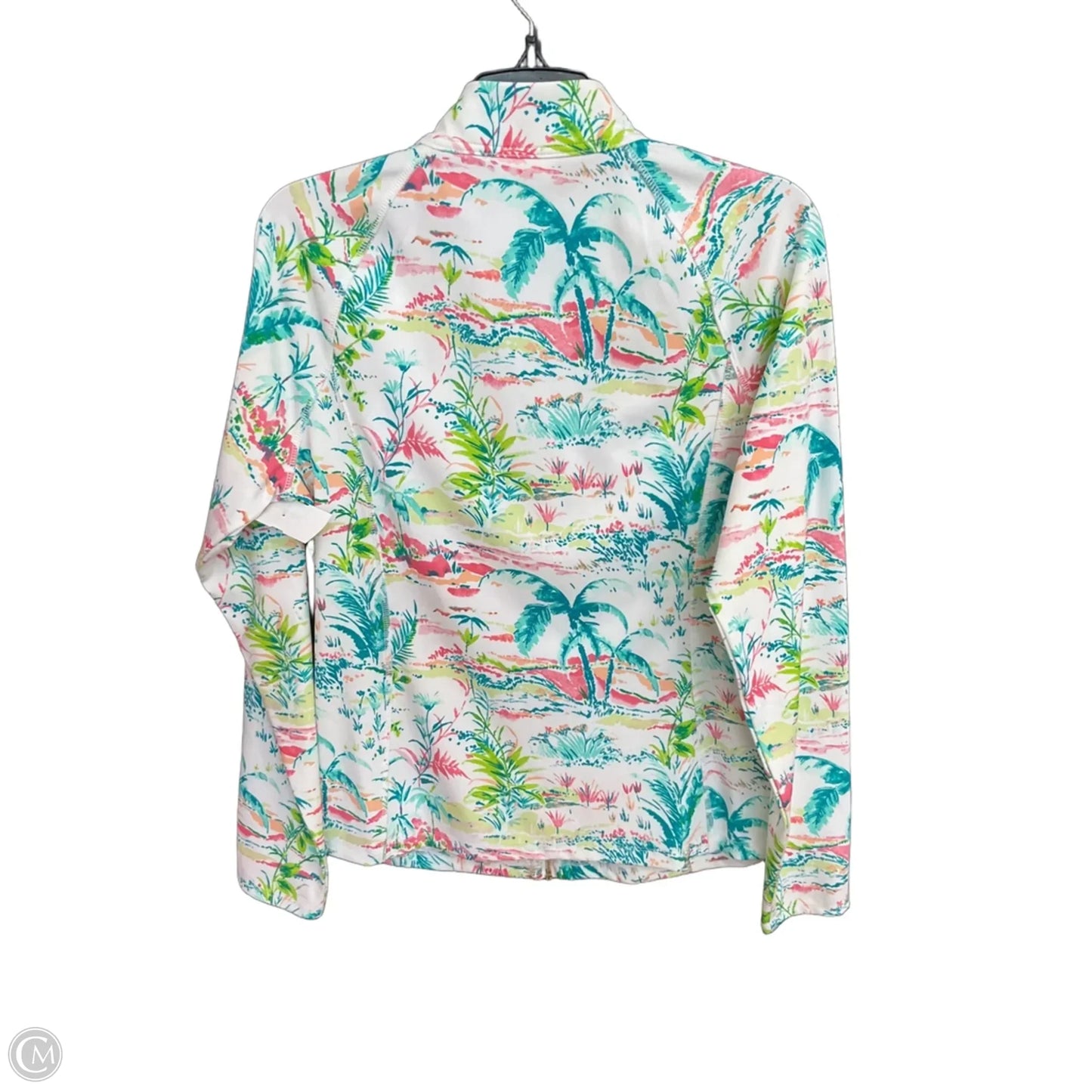 Athletic Jacket By Sigrid Olsen In White, Size: L