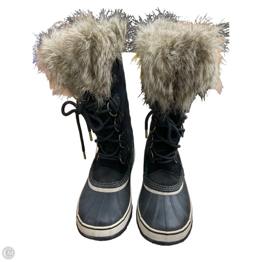 Boots Rain By Sorel In Black, Size: 11