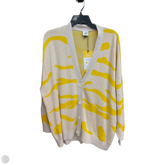 Cardigan By Cabi In Yellow, Size: M