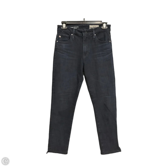 Jeans Straight By Adriano Goldschmied In Blue Denim, Size: 2