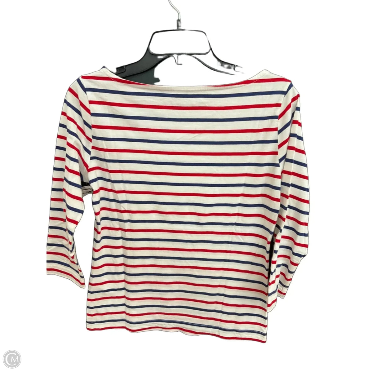 Top 3/4 Sleeve By Vineyard Vines In Striped Pattern, Size: Xs