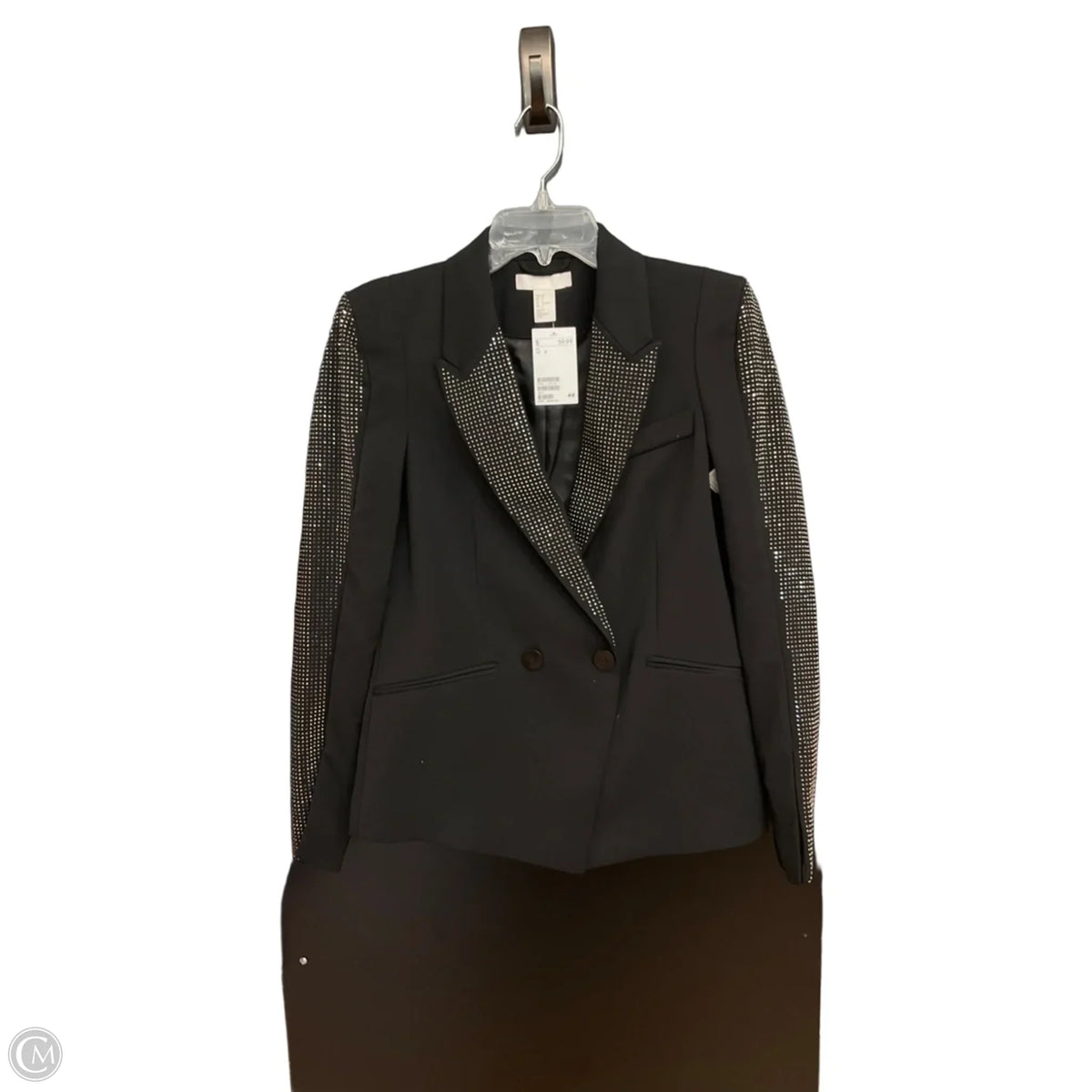 Blazer By H&m In Black, Size: Xs