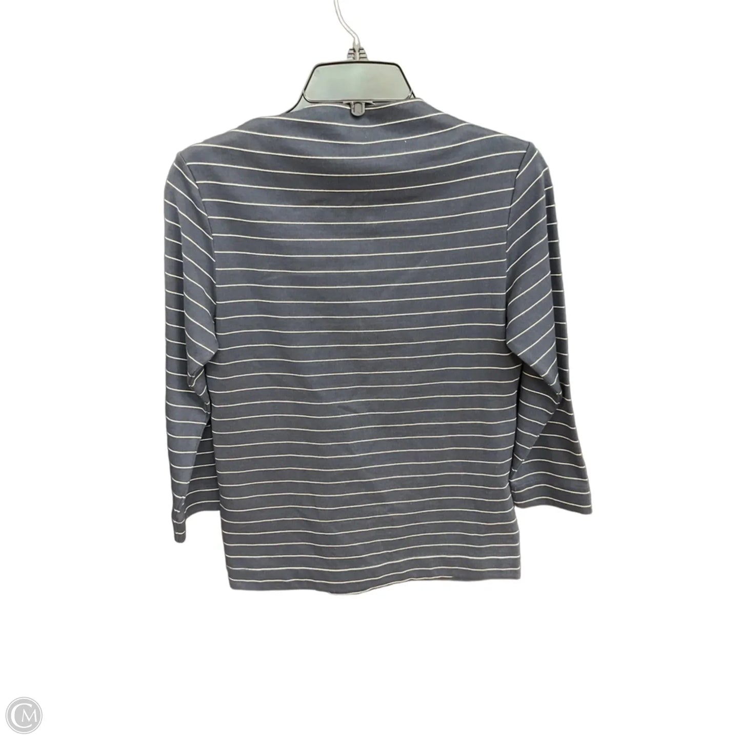 Top Long Sleeve Designer By Kate Spade In Navy, Size: S
