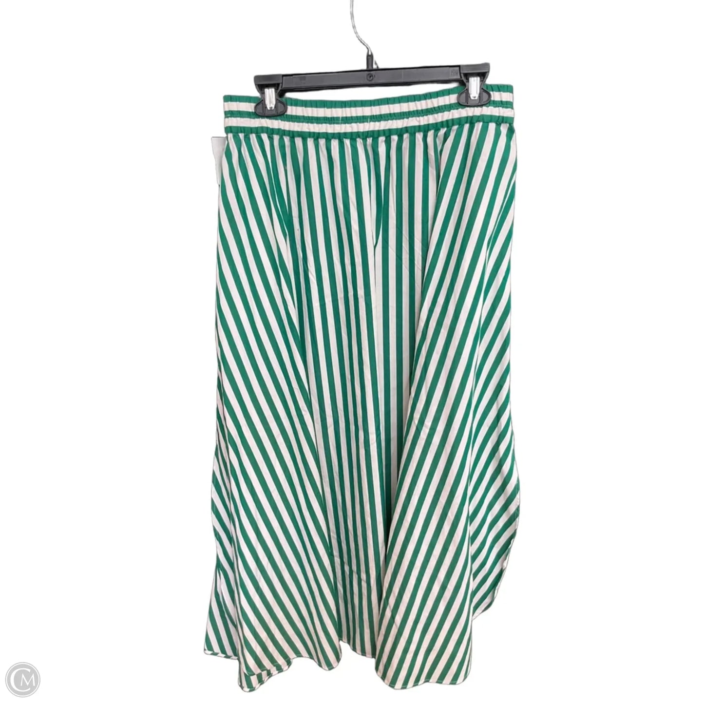 Skirt Maxi By Madewell In Striped Pattern, Size: M