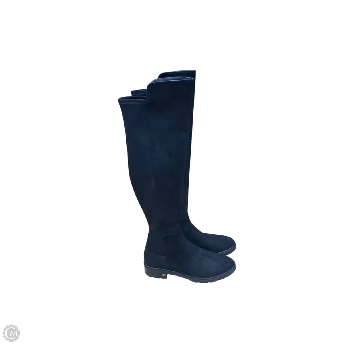 Boots Designer By Stuart Weitzman In Black, Size: 9.5