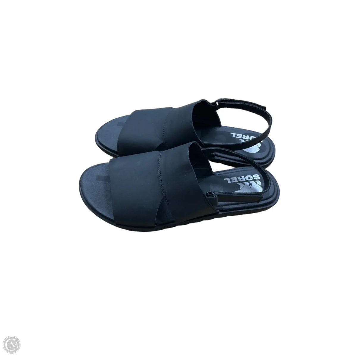 Sandals Flats By Sorel In Black, Size: 7
