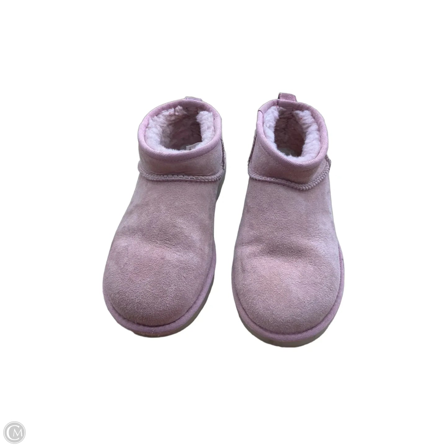 Boots Designer By Ugg In Pink, Size: 7