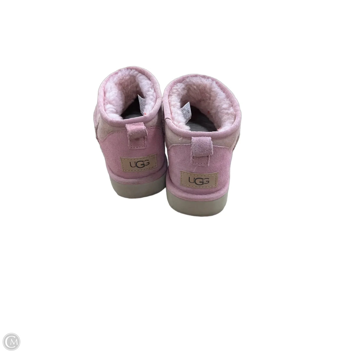 Boots Designer By Ugg In Pink, Size: 7