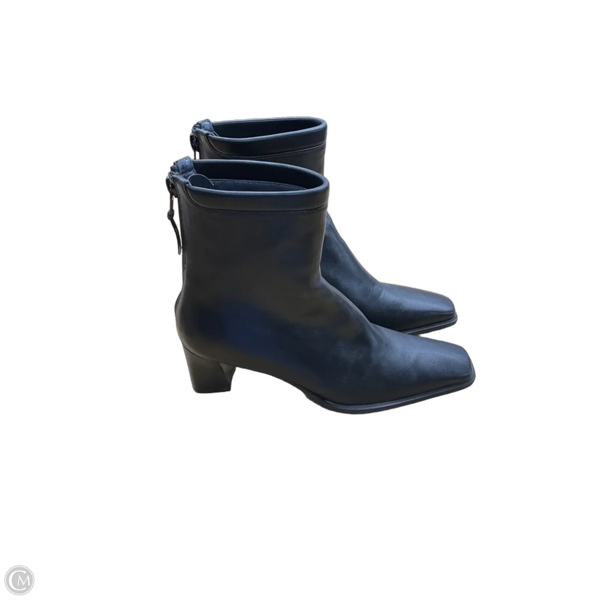 Boots Designer By Stuart Weitzman In Black, Size: 6.5