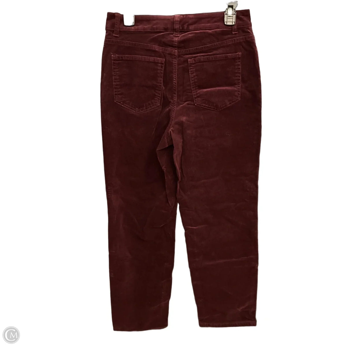 Pants Corduroy By Talbots In Maroon, Size: 8p