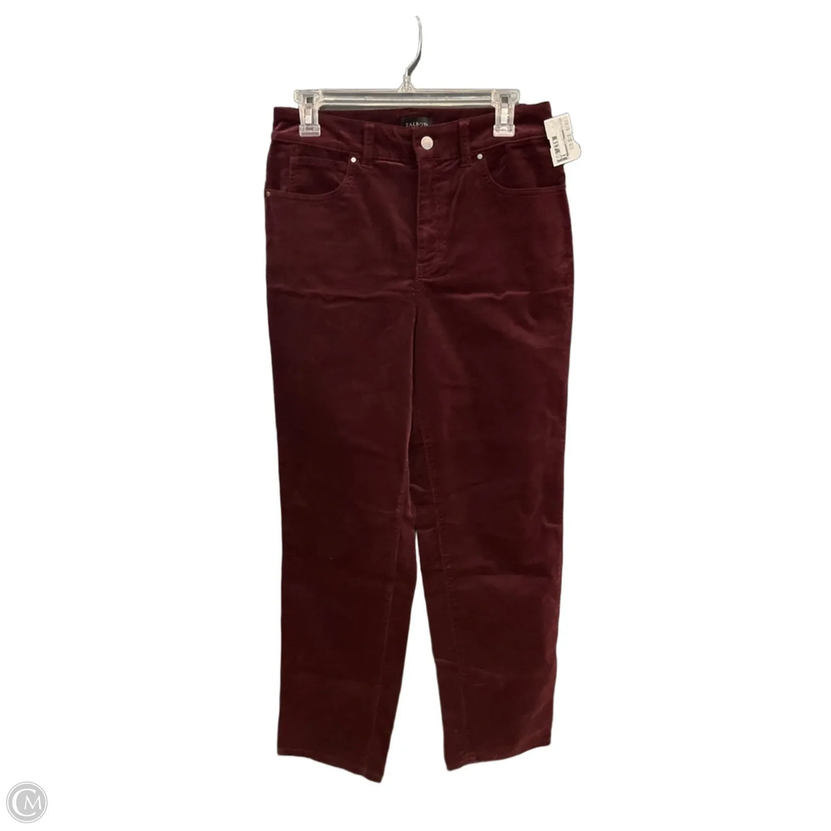 Pants Corduroy By Talbots In Maroon, Size: 6