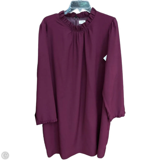 Dress Party Midi By J. Crew In Purple, Size: 18
