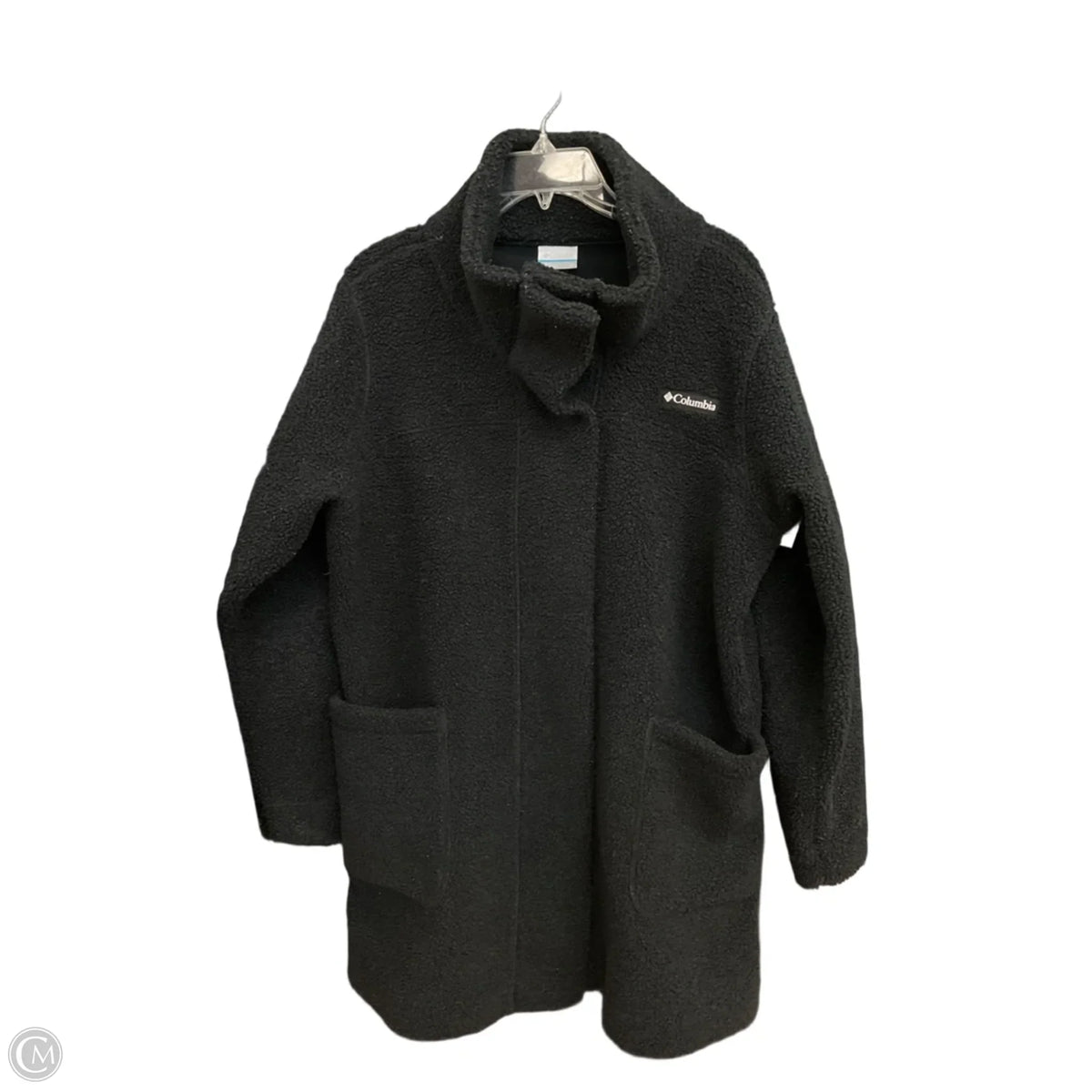 Jacket Fleece By Columbia In Black, Size: 1x