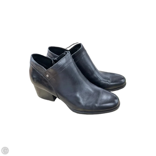 Boots Ankle Heels By Born In Black, Size: 6