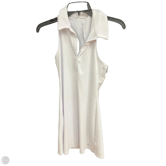 Athletic Dress By Alo In White, Size: Xxs