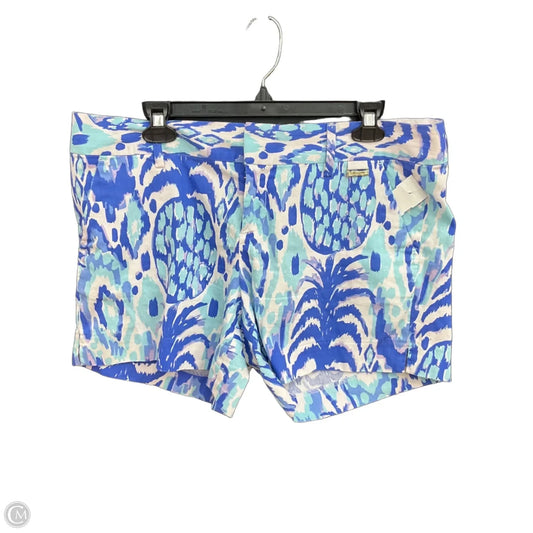 Shorts Designer By Lilly Pulitzer In Blue, Size: 12