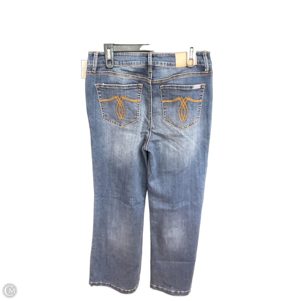 Jeans Boot Cut By Seven 7 In Blue Denim, Size: 8