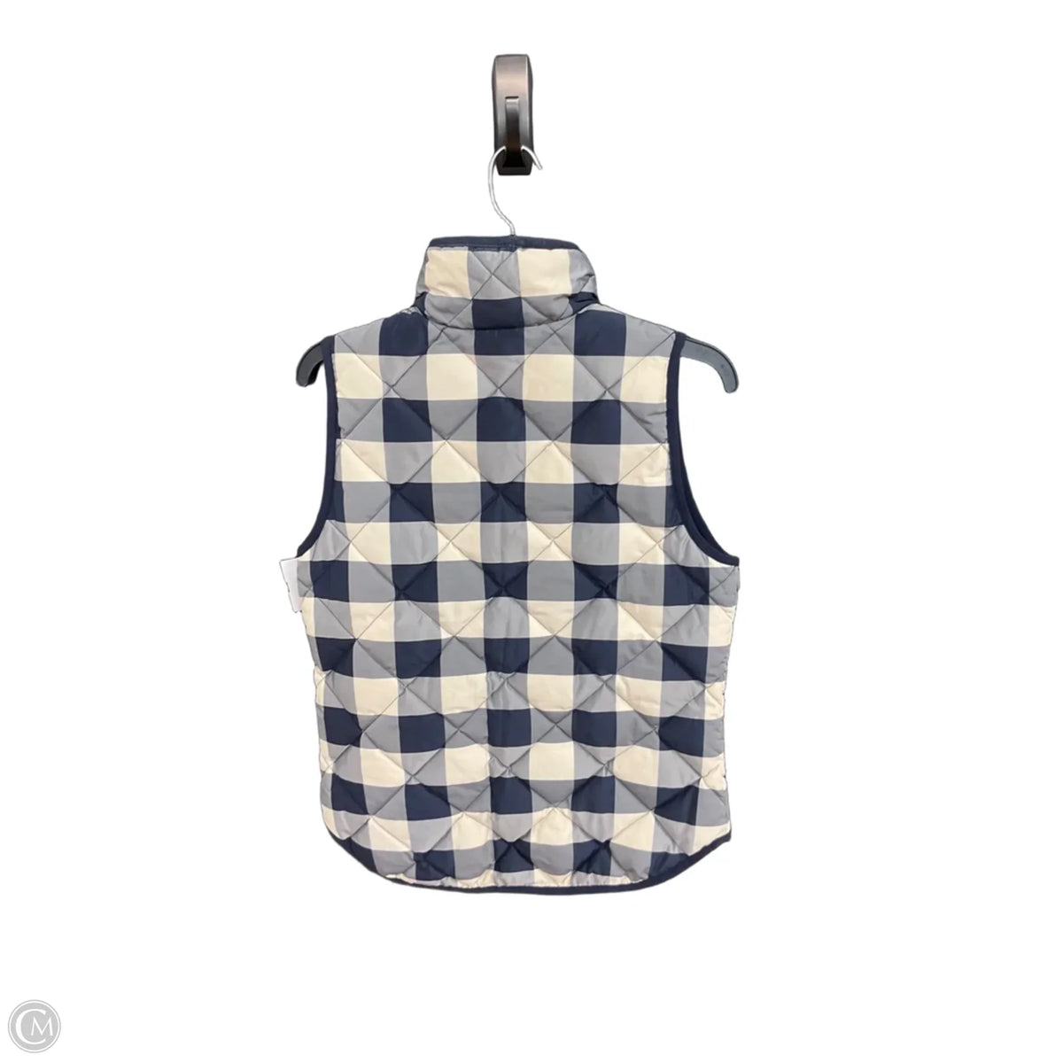 Vest Puffer & Quilted By J. Crew In Checkered Pattern, Size: Xs