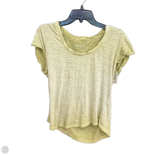 Top Short Sleeve Basic By Pilcro In Green, Size: M